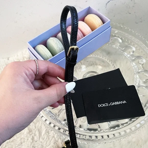 Authentic Dolce & Gabbana Limited Edition Black Python Card Wallet - Picture 5 of 11